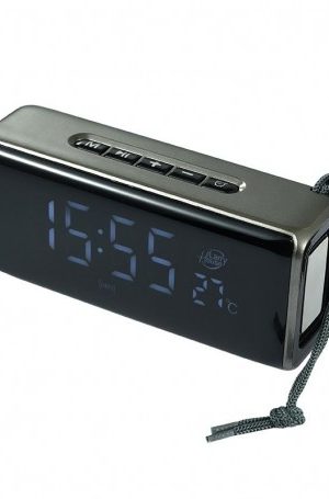 ALTAVOZ BLUETOOTH GRIS SERIE CLOCK LARRYHOUSE