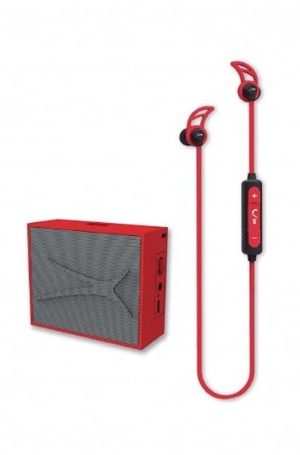 AURICULARES BLUETOOTH SNAKE + POCKET ROJO ALTEC