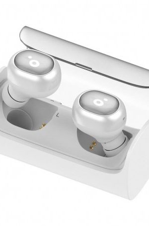 AURICULARES BLUETOOTH WAVEPODS WHITE BT 5.0 TWS SUNSTECH