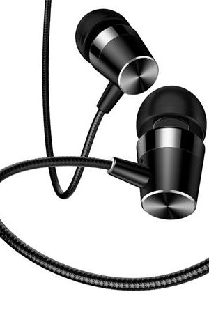 AURICULARES CON CABLE 1.2M NEGRO USAMS