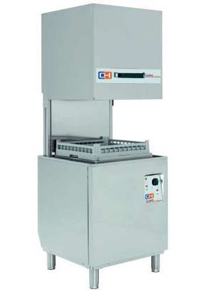 Lavavajillas Industrial Tipo Capota con Cesta de 50x50cm de 675 x675 x1440h mm CORDOBA