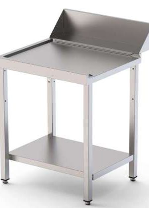 Mesa Acero Inoxidable Para Lavavajillas De Entrada y Salida Con Estante 700x750x850h mm IS17507DWOUTS1