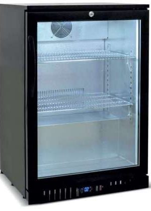 Botellero Expositor Contramostrador 1 puerta pivotante de 600 x520 x900h mm PEKIN BB-1