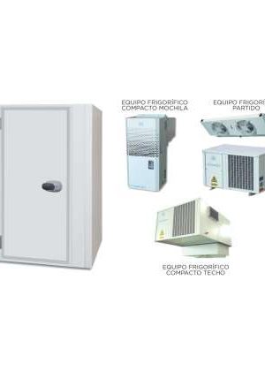 Cámara Frigorífica Temperatura Positiva dim.ext.2970x2570x2000h mm con suelo