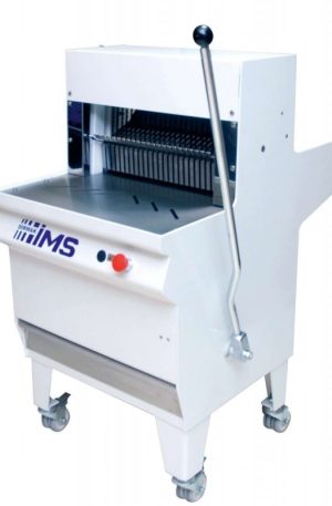 CORTADORA DE PAN CON MUEBLE 43 CM LONGITUD DE CORTE (GROSOR CORTE 15 MM) LÍNEA ESTAMBUL IEK430S